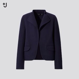 Jil Sander Navy Wool Jacket